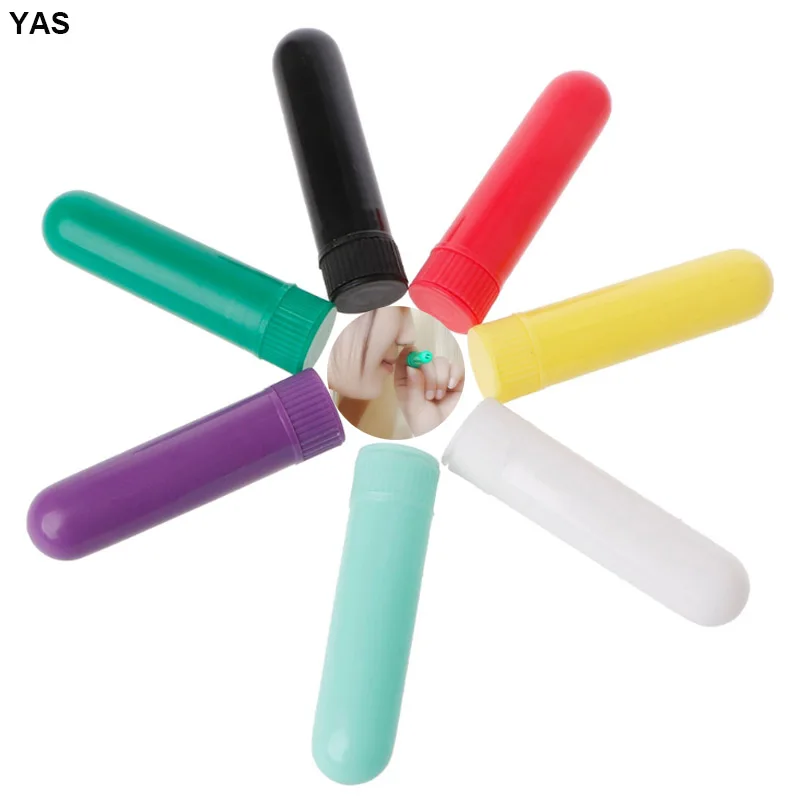 Portable Essential Oil Aromatherapy Nasal Inhaler Tubes Empty Complete