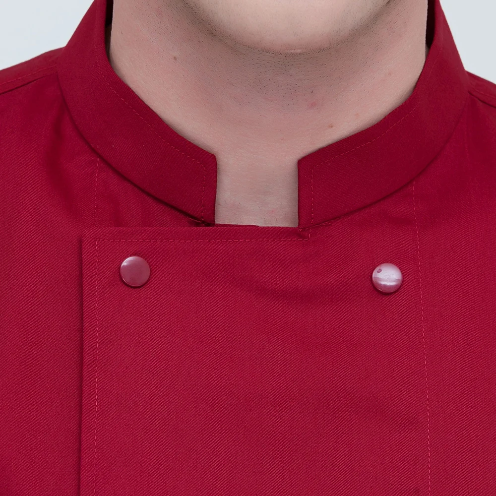 sanxiaxin sleeved men and women chef coat restaurant uniforms shirts hotel Kitchen Chef Jacket Food Service chef work clothes