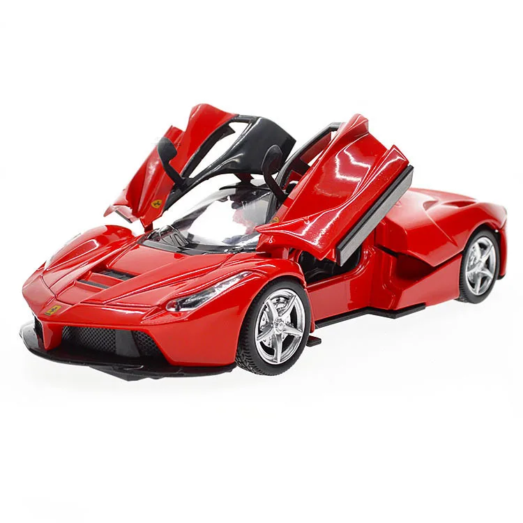 

High Simulation 1:32 F11 F12 Diecast Alloy Metal Luxury Racing Car Model Collection Pull Back Toys Car Gift Light and Music
