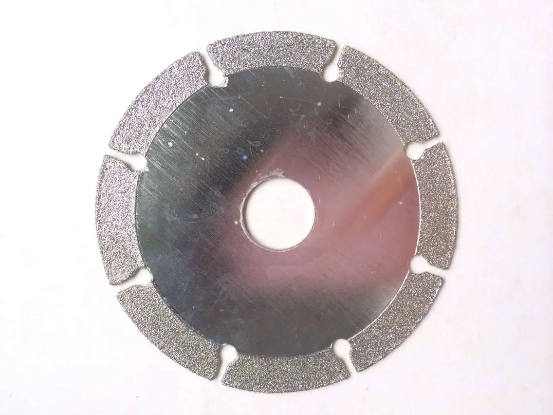 Thick diamond saw blade grinding emery glass sheet \ \ blade angle