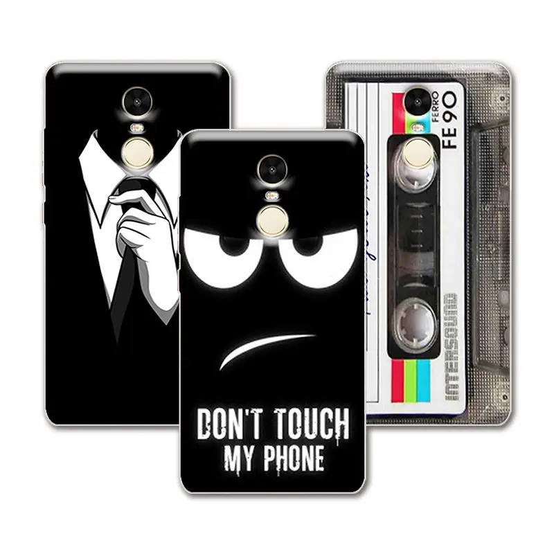 

Dark For Men's Style Case For Xiaomi redmi note 4 prime Case Redmi note 4 pro Case Cover funda Hongmi note 4 Pro prime 5.5"+Gift