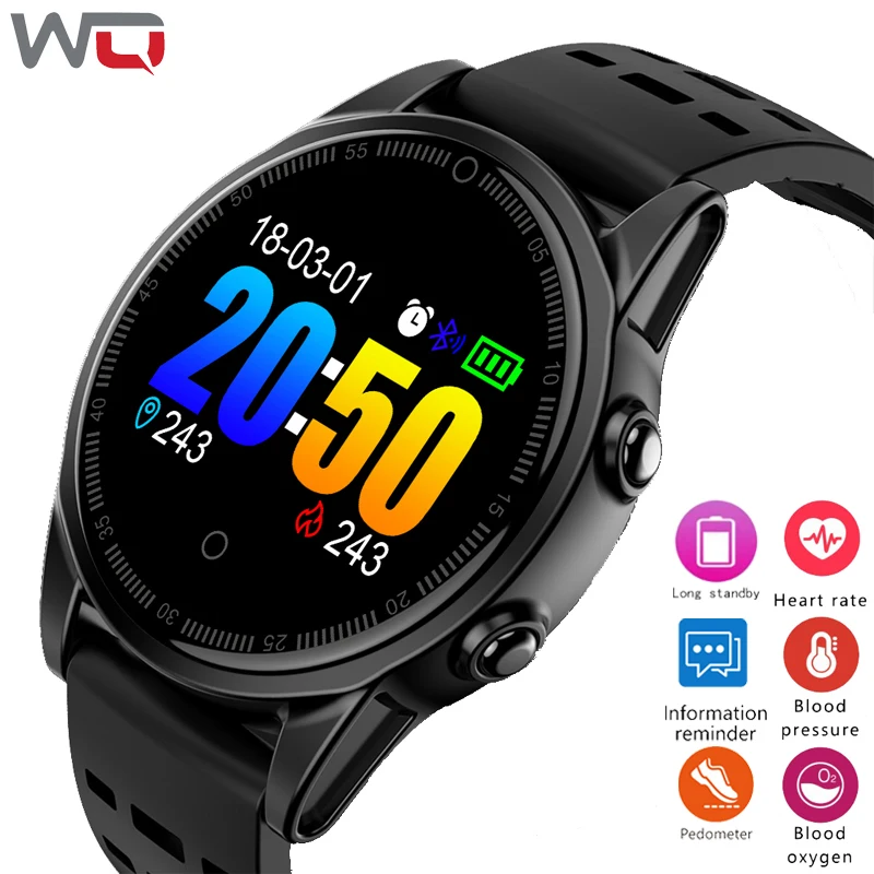 

WQ R13S Smart Watch Blood Pressure Watch Heart Rate Monitor Fitness Tracker Smartwatch Activity Tracker IP67 Waterproof