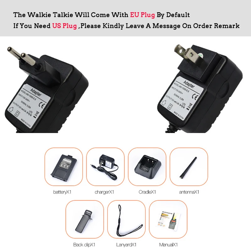 BAOFENG UV 5R Walkie Talkie Профессиональный CB радио Портативный трансивер 10 км УКВ ручной УФ