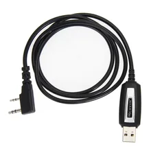 2 pin Retevis RT3 USB кабель для программирования для DMR Радио Retevis RT3 TYT md-380 цифровой Двухканальные рации КВ трансивер