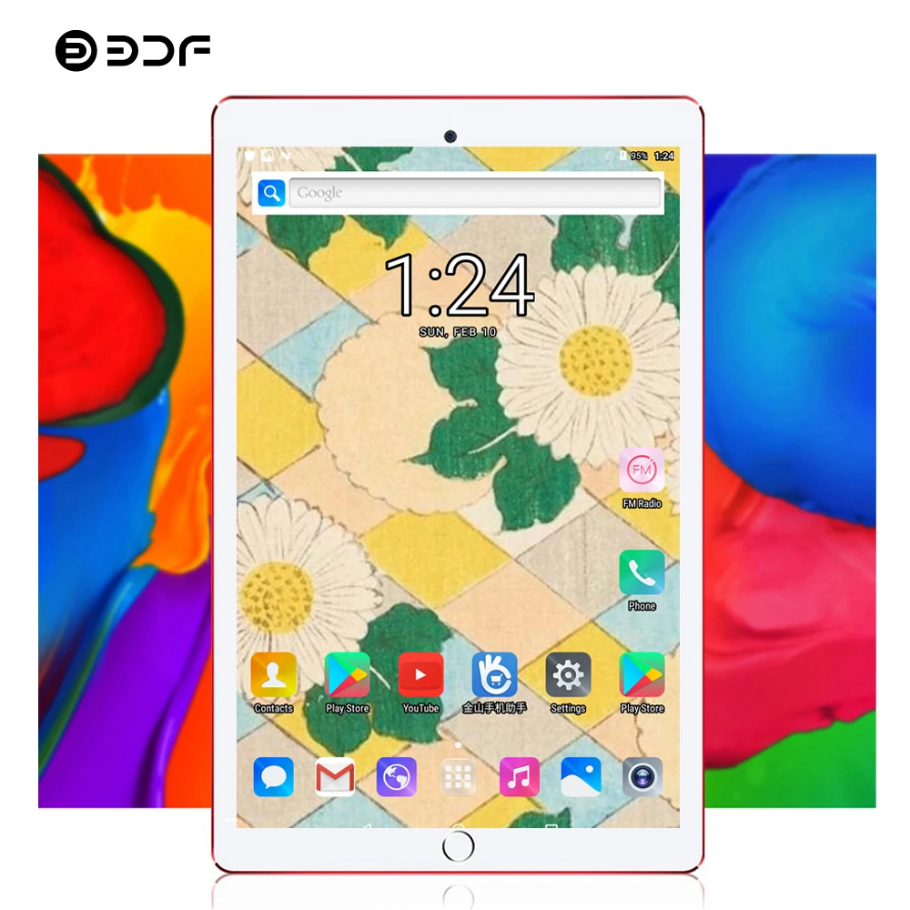 BDF Новые планшеты на Android 7,0, 10,1 дюймов, 4 Гб + 64 ГБ, Bluetooth, Wi-Fi, 1920*1200, ips, четыре ядра, 3G, две sim-карты, телефонный звонок, ПК, планшет 10 BDF Новые планшеты на Android 7,0, 10,1 дюймов, 4 Гб + 64 ГБ, Bluetooth, Wi-Fi, 1920*1200, ips, четыре ядра, 3G, две sim-карты, телефонный звонок, ПК, планшет 10