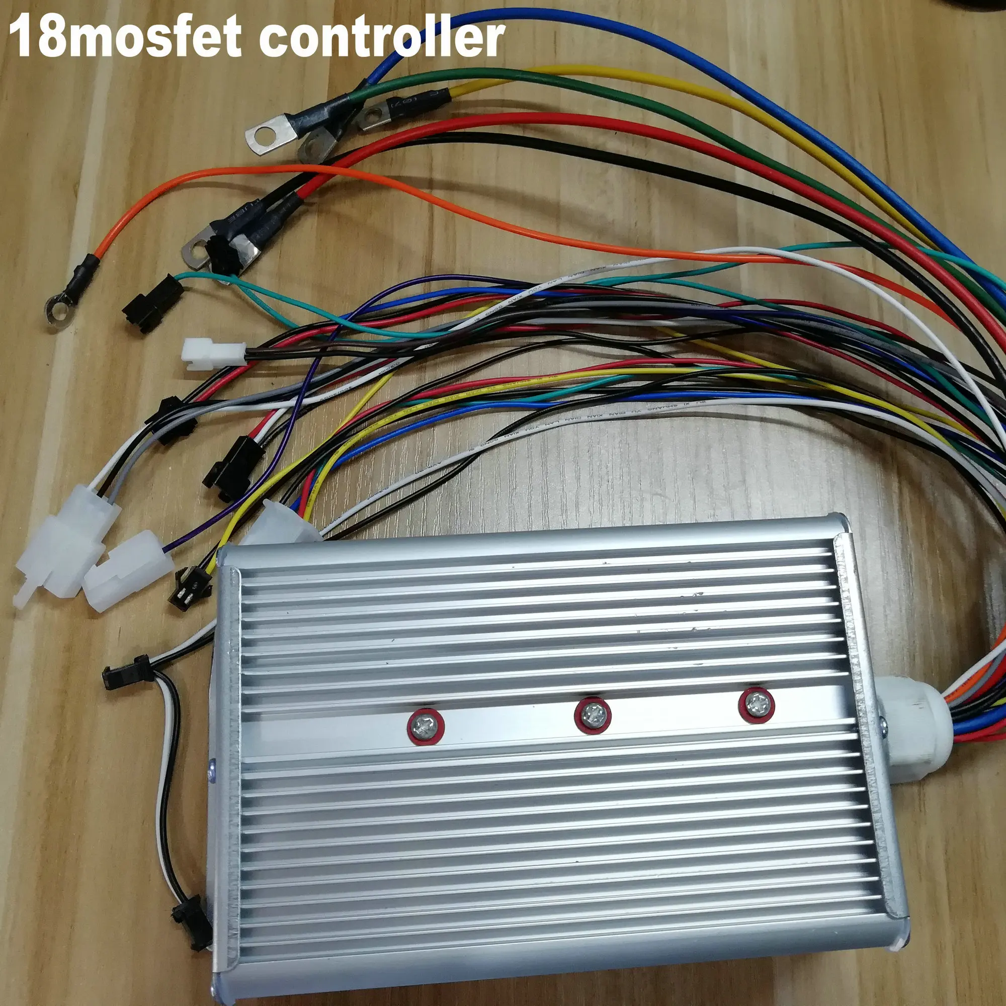 18mosfet BLDC контроллер квадратный датчик волны/сенсорный 24v36v48V60V64V72V80V1200W