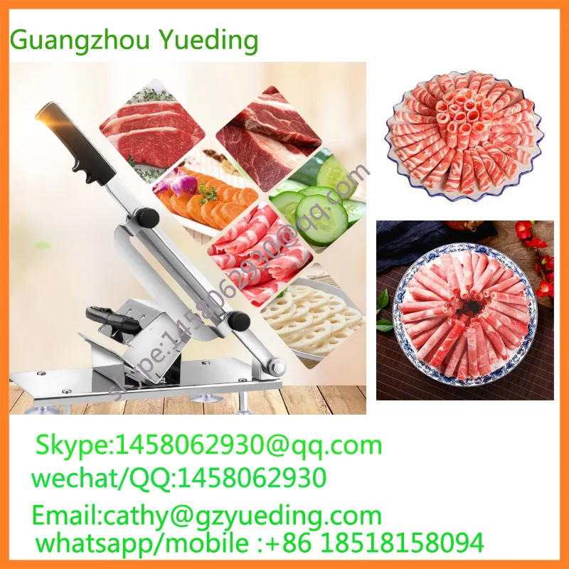 

free shipping to amercia portable meat slicer . home use meat cutting machine