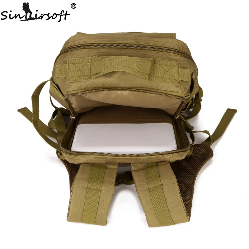 Новинка года sinairsoft мужской рюкзак военный рюкзак Школьный Сумка Mochila сумки 25L нейлон камуфляж студент рюкзак
