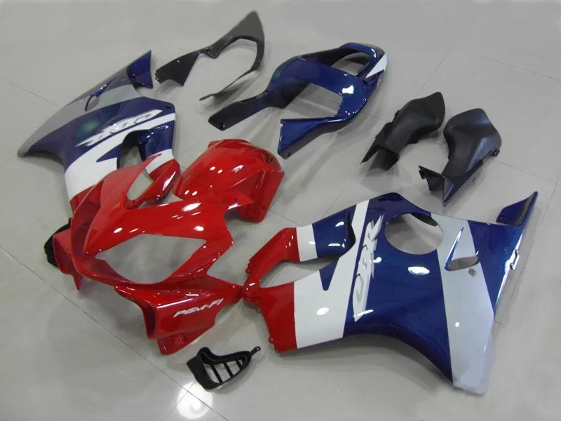 

New Bodywork ABS fairings Kits Fit for HONDA Injection molded CBR 600 F4i FS 01 02 03 CBR600 2001 2002 2003 custom red blue
