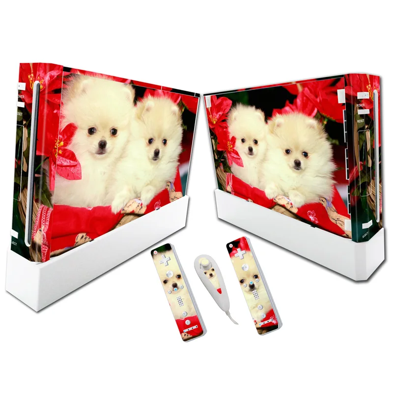 

Free Drop Shipping for wii skin sticker for wii