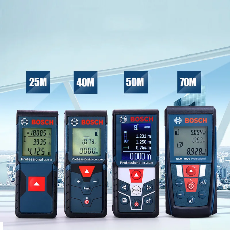 Bosch Laser Range Finder 25 30 40 50 70 80 250 Meters Electronic