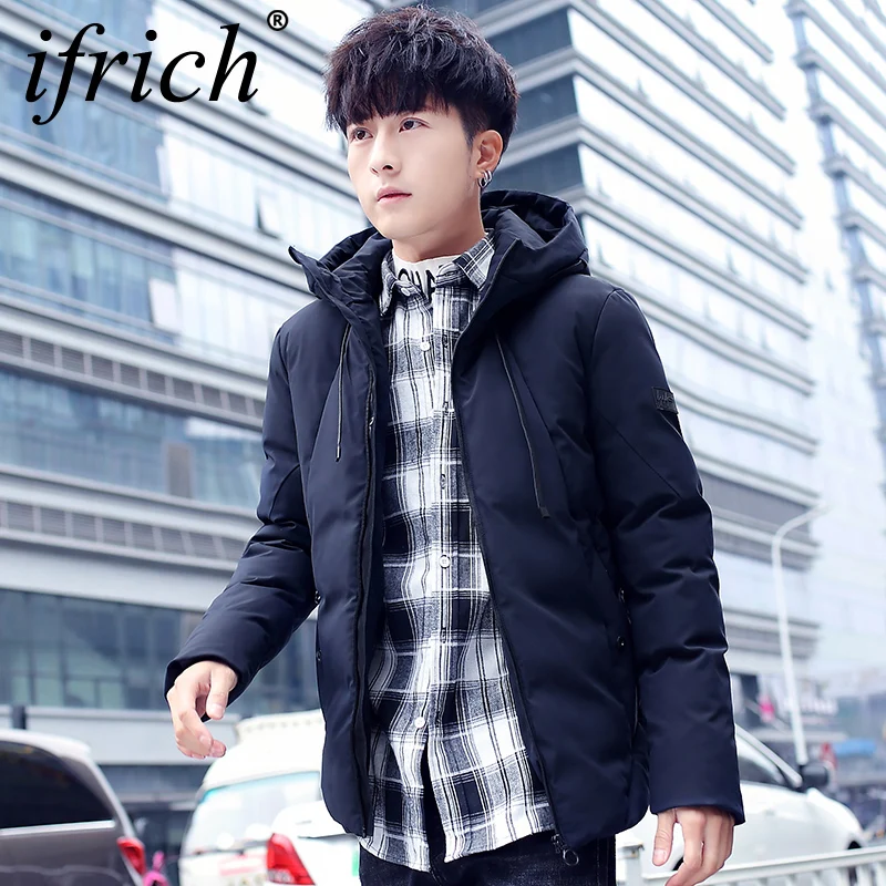 Merk Winter Jas Mannen Kleding 2018 Casual Hooded Kraag Mode Winter Jas Mannen Parka Bovenkleding Warm Slim Fit 4XL Koreaanse mens Merk Winter Jas Mannen Kleding 2018 Casual Hooded Kraag Mode Winter Jas Mannen Parka Bovenkleding Warm Slim Fit 4XL Koreaanse mens