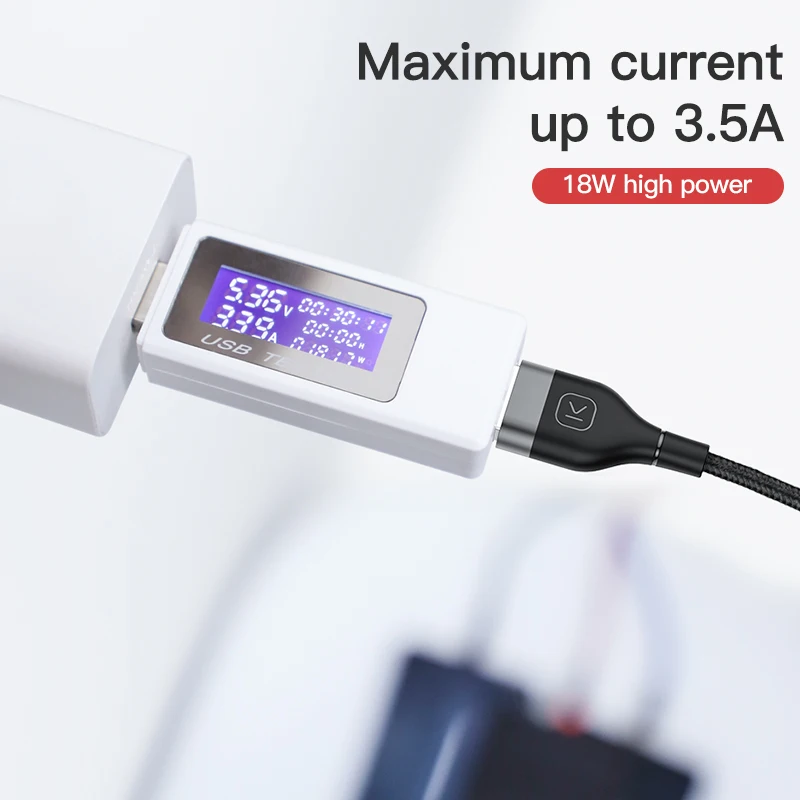 KUULAA 3 في 1 كابل يو اس بي للهاتف المحمول المصغّر usb نوع C كابل الشاحن ل فون كابل شحن سريع المصغّر usb C شاحن الحبل