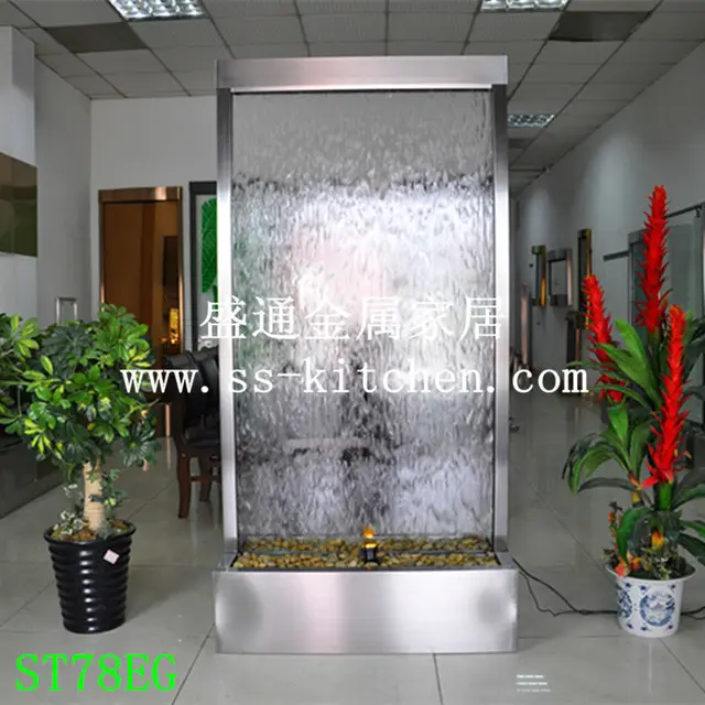 78 Indoor Stainless Steel Water Curtains Fountains Waterfalls 78 Indoor Stainless Steel Water Curtains Fountains Waterfalls Screen