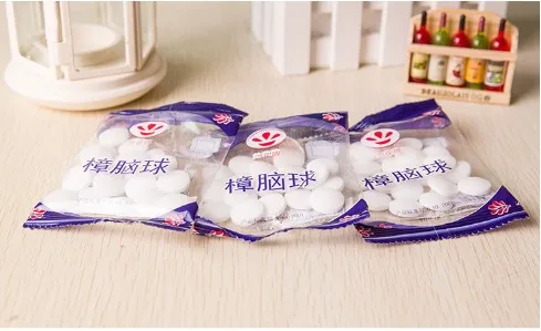 Bagged camphor ball Insect proof mothproof camphor ball wardrobe insect repellent deodorant room damp proof mildew proof  (5)