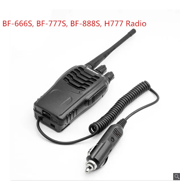 12V автомобильное зарядное устройство для baofeng BF 888 S H-777 H777 666 S радио