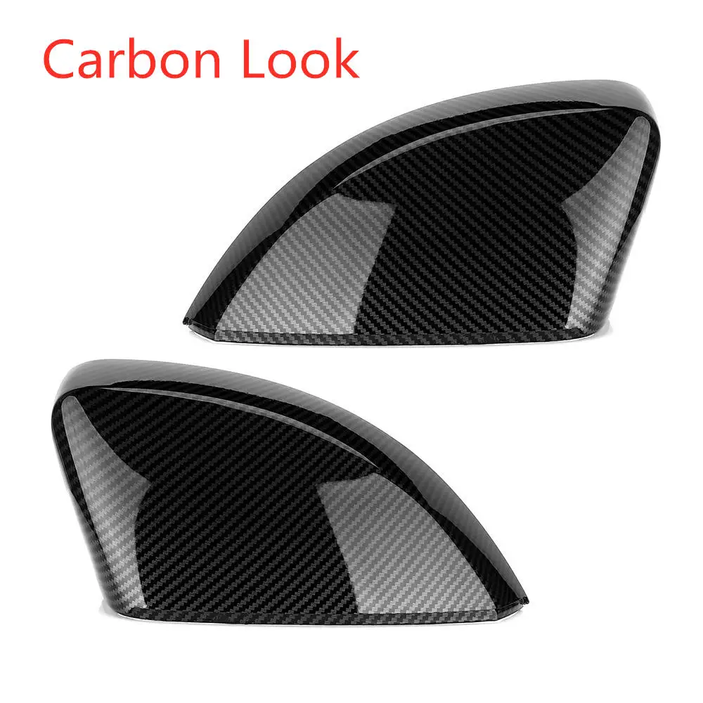 Carbon Mirror Covers Для Audi A3 8V S3 RS3 S line индикатор бокового зеркала динамический мигалка прокрутки светодиодный светильник сигнала поворота - Название цвета: Carbon Mirror Covers