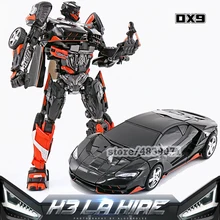 DX9 D03 Невидимый Mirage трансформация F1 K3 LA HIRE Hot Rodimus Phantom основной цвет MP соотношение ПВХ ручная фигурка