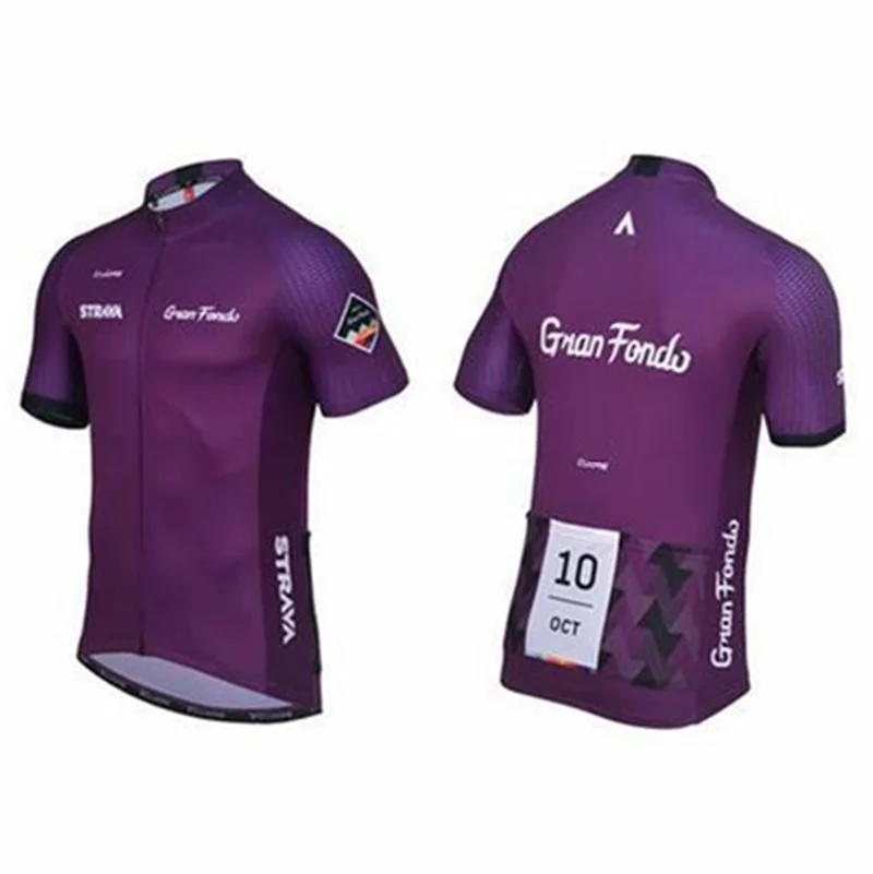 

2018 STRAVA Ciclismo Jersey Tops verano Racing Ciclismo ropa ciclismo manga corta MTB bicicleta Jersey maillot ciclismo