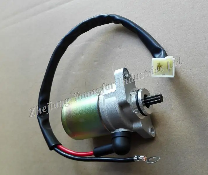 9 Spline Electric Starter Motor For Scooter Moped ATV Minarelli JOG90