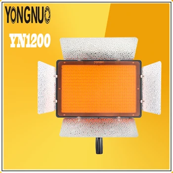 

YONGNUO YN1200 LED Video Light Ultra Thin Large Panel 3200K-5500K Adjustable Color Temprature for Canon Nikon Pentax SLR Camera