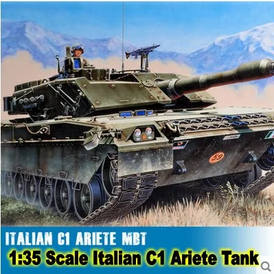 1:35 весы итальянская модель C1 Ariete Tank в сборе комплекты для строительства