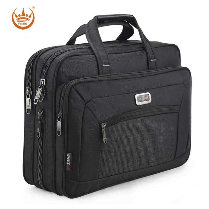 YAJIE Fashion Business Men's Briefcase Luxury Brand Men's Handbags