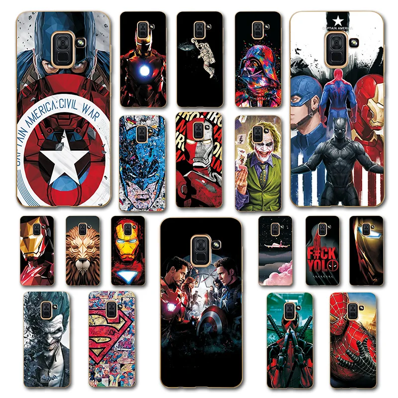 

Printed Case Coque For Samsung Galaxy A7 2018 Silicone Back Phone Cover For Samsung A9 Pro 2018 Novelty Fundas Capa A9s A920