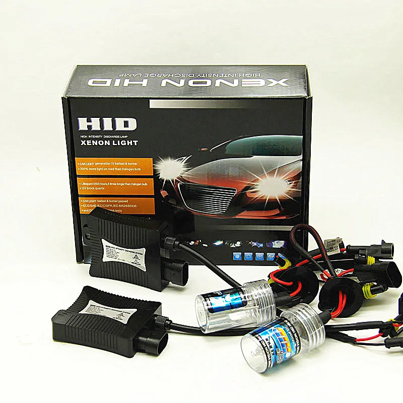 DC 55 W тонкий балласт HID 880 881 HB3 HB4 H4 ксеноновые лампы накаливания 12 V H1 H3 H11 h7 9005 9006 hid kit