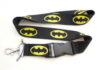 

Sell the latest one 1000 Pcs Batman Logo Lanyard, Keychain, ID Badge, cell phone holder straps camera