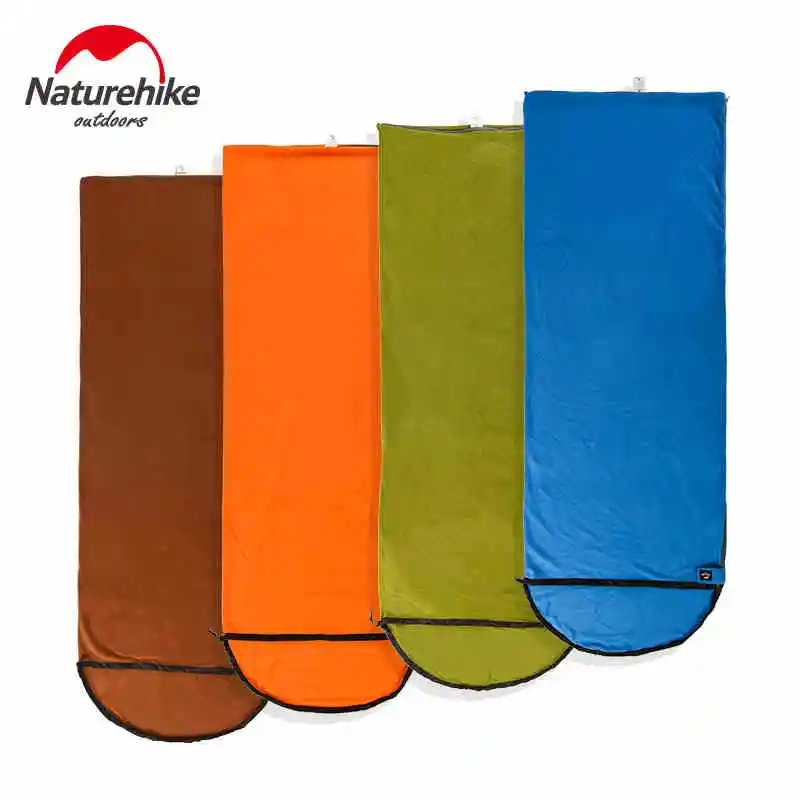 

Outdoor Envelope Type Adult Splicing Single Sleeping Bag Ultralight Fleece Sleeping Bags 0.7KG Camping Hiking Summer Spring Fall