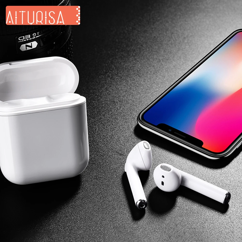 

New i9s TWS Wireless mini Bluetooth Earphone Wireless Headphones Portable With Mobile Charging Box Headsets For iOS And Android