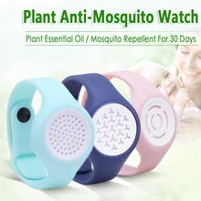 Летнее растительное эфирное масло ремешок с репелентом от комаров ребенок беременных женщин анти-Комаров Репеллент Браслет с пряжкой