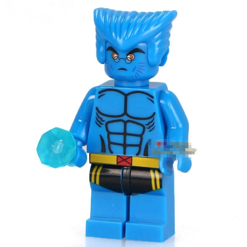 Kopen Enkele Verkoop Blauw Hank Beast Doctor Strange Tales XH364 Super Heroes Minifig Monteren Bouwstenen Kids Leren Speelgoed Geschenken
