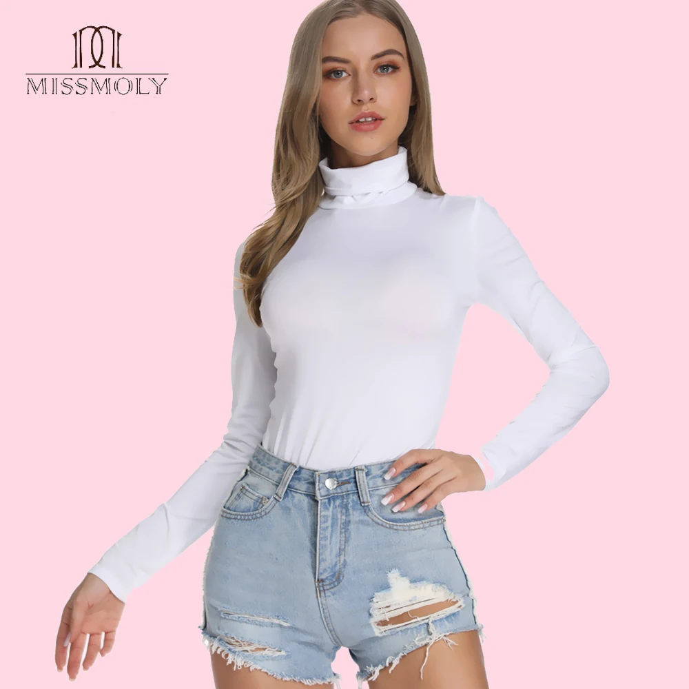 Jumpsuit Bodysuit Women Clothes Elegant Streetwea Sexy Body Suit Long Sleeve High Neck Skinny Bodysuit Solid Ladie Summer Romper Jumpsuit Bodysuit Women Clothes Elegant Streetwea Sexy Body Suit Long Sleeve High Neck Skinny Bodysuit Solid Ladie Summer Romper