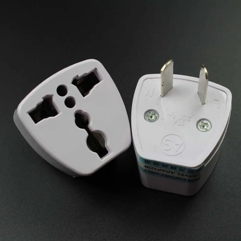 20pcs/lot Universal Australia AU Travel Plug US EU UK three hole to AU socket conversion