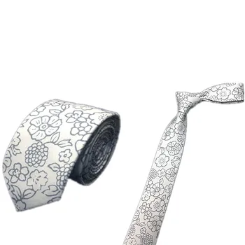 

2018 Fashion New Men's Casual Boutique Business Flower Tie / Men's Personality Cotton Tie