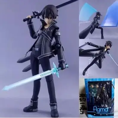 15 см аниме меч Книги по искусству Интернет kirigaya Kazuto Figma 174 SAO ПВХ фигурку