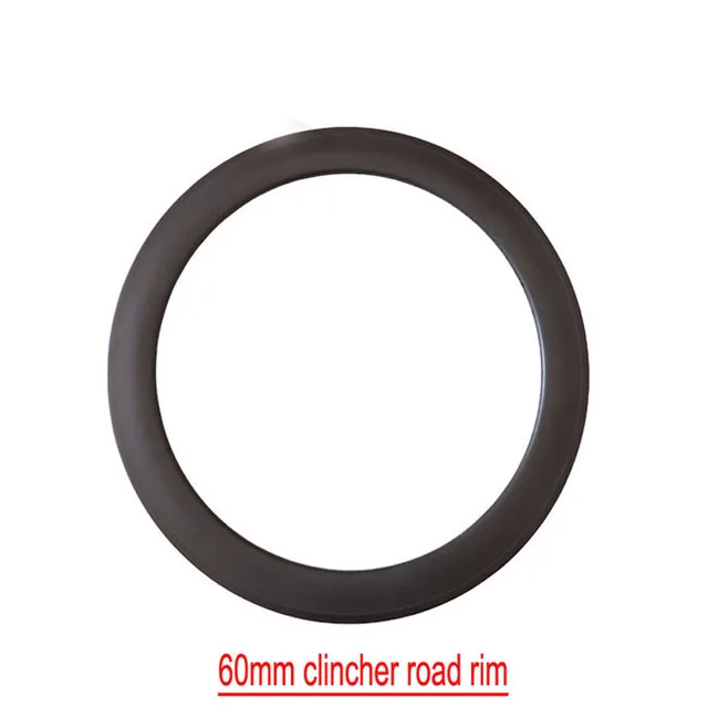 Best price at $128 Cheap High Performance 60mm Clincher Carbon Bike Rims for Toray T700 Carbon Fiber Road Bicycle Rims