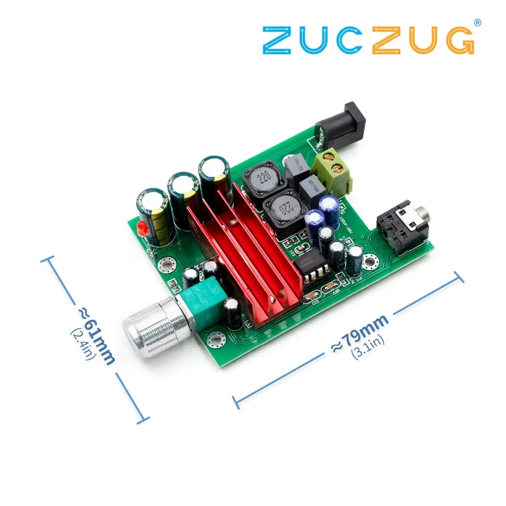 

Amplifier for TPA3116D2 Subwoofer Digital Power Amplifier 100W AMP Board Audio Module