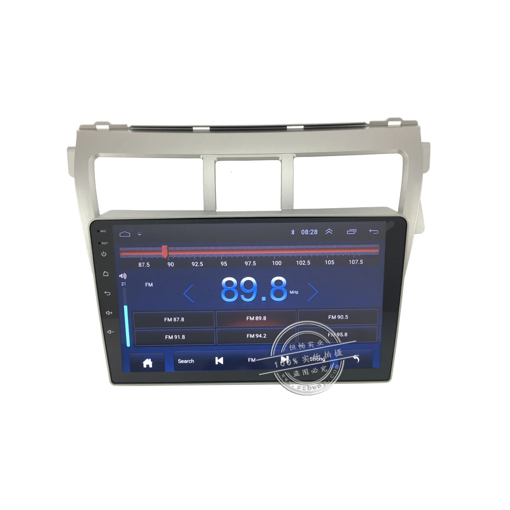Flash Deal HANG XIAN 9" Quadcore Android 8.1 Car radio for Toyota Vios 2009-2013 car dvd player GPS navigation car stereo 1
