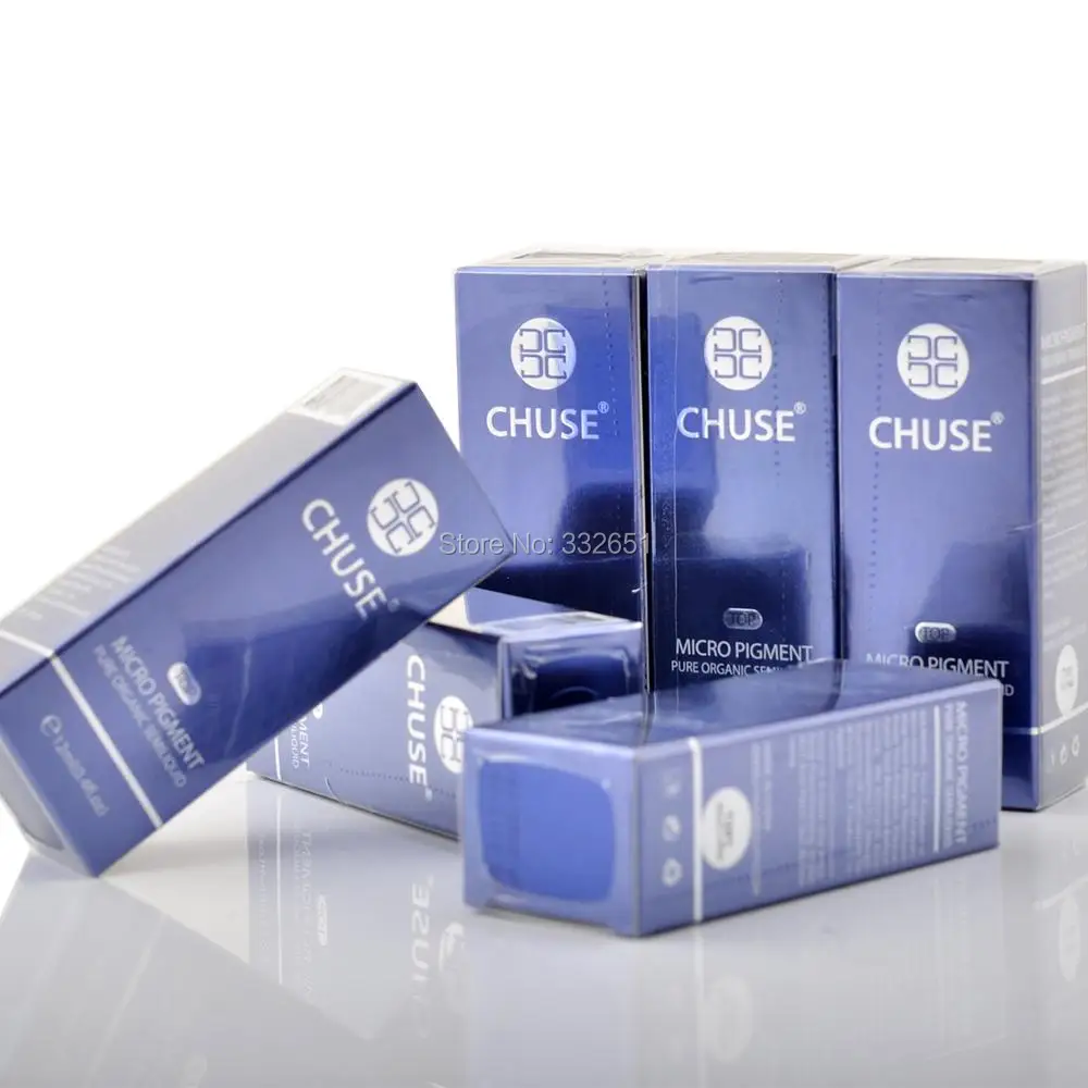 Cosmética da Tinta Alaranjada da Tatuagem da Composição do Pigmento T303 de Chuse Permanente Vermelha Microblading Passada gv Dermatest 12ml 0.4fl.oz Cor 16 de chuse microblading cor passada gv, dermatest 12ml (0.4fl.oz