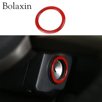

New Bolaxin 3 PCS Car styling ABS Interior Red Cigarette Lighter Knob Button Cover Ring Trim Stick For Jeep Wrangler 2011-2015