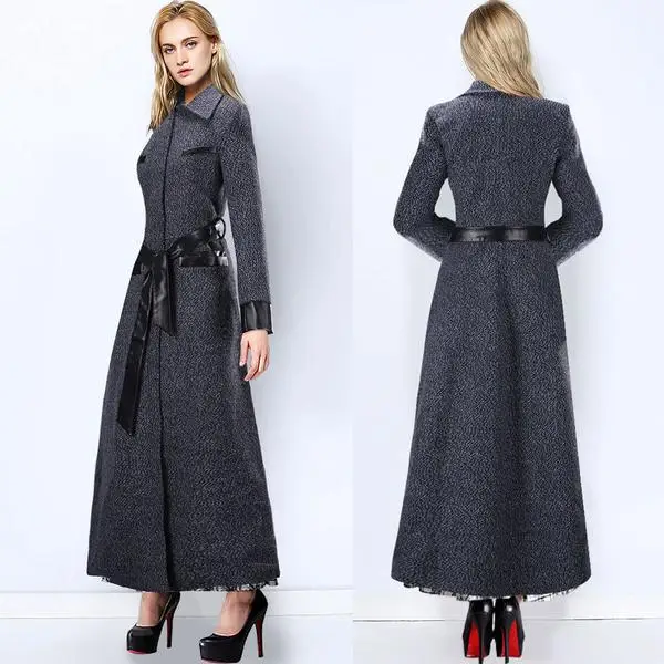 women's wool maxi winter coats