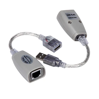 

USB Extension Line For 150 Ft 5 Class RJ45 LAN Cable USB 1.1 Adapter RJ45-5 Class Extension Cable JQ0328