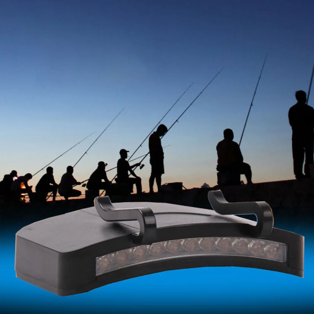 Buy Super Bright 11 LED Headlight Clip on light