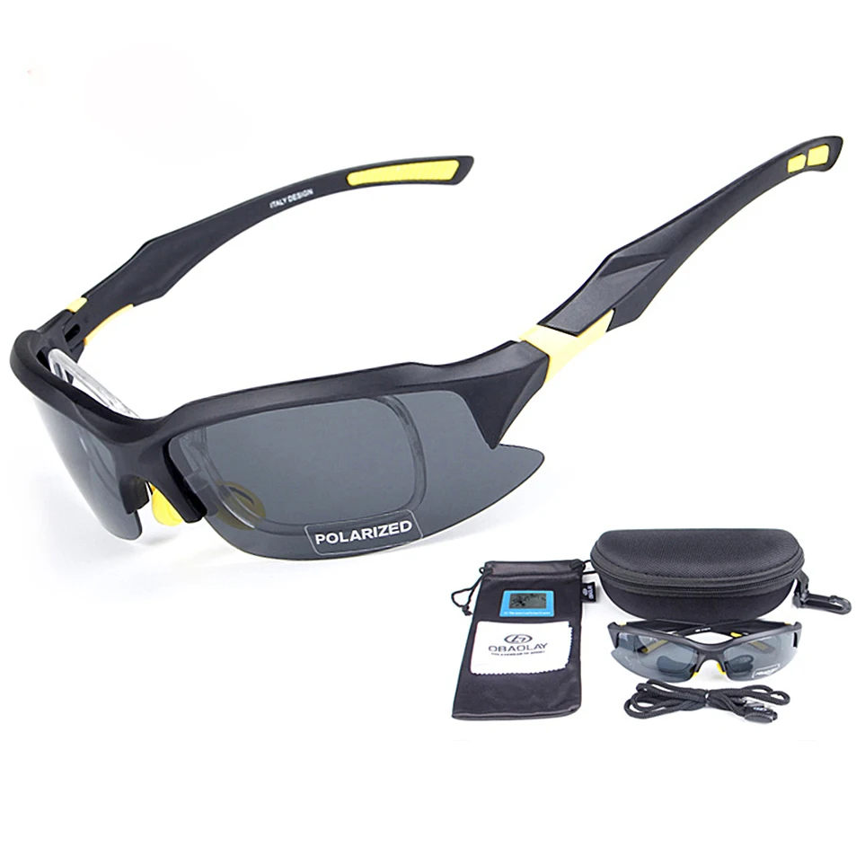 

Polarized Cycling Sunglasses Men Bike Glasses Sport Bicycle Goggles 5 Lenses Eyewear gafas ciclismo lunette de soleil homme.A11