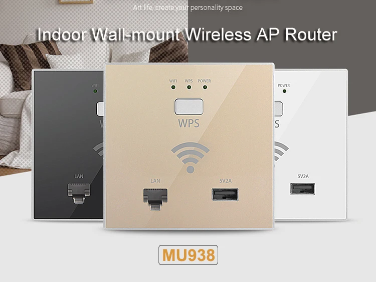 300 Мбит/с в стене WiFi маршрутизатор точка доступа Беспроводная розетка AP для отеля Wi-Fi проект поддержка AC управление и RJ45 USB WPS