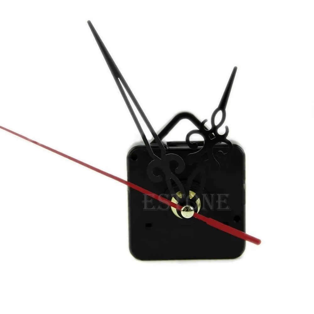Black Quartz Clock Movement Mechanism Repair DIY Tool Kit + Hands Hot | Дом и сад