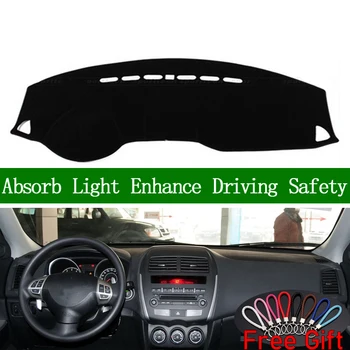 

For Mitsubishi ASX 2013 2014 2015-2019 Dashboard Cover Sun Shade Non-slip Dash Mat Pad Carpet Car Stickers Interior Accessories